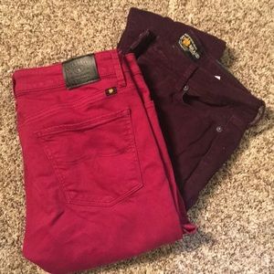 Lucky Brand colored Jeans 8/29